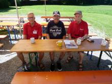 MEF-Mitglieder mit Besucher aus Zürich